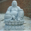 White Grey Granite Buddha Sculpture Buddha Statue Large